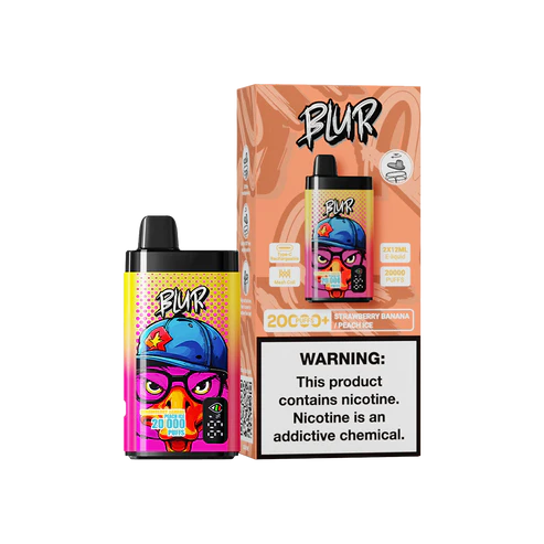 Blur 20K mit Strawberry Banana und Peach Ice